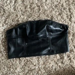 Leather Corset Top